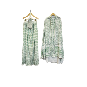 Prayer Set Residenthuis Pattern – Green