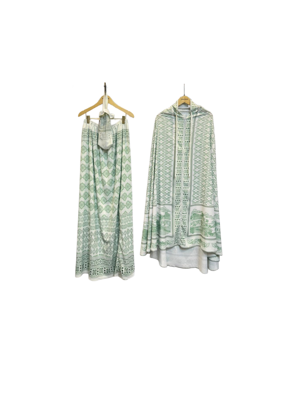 Prayer Set Residenthuis Pattern – Green