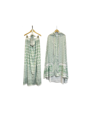 Prayer Set Residenthuis Pattern – Green