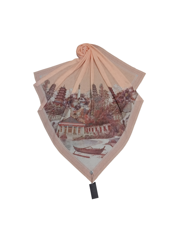 Wonderful Bangka Belitung Scarf – Orange