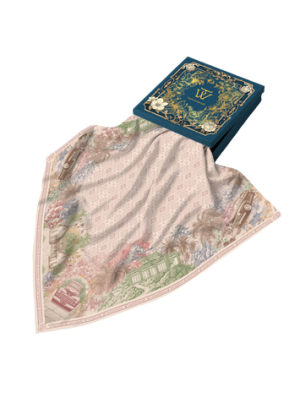 Scarves bn10 pink heritage scarf premium voal