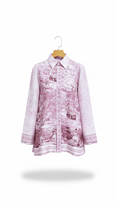 women’s shirt bn10 pattern – pink