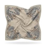 masterpice pangkalpinang pattern scarf – cream