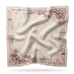 conference pangkalpinang pattern scarf – beige