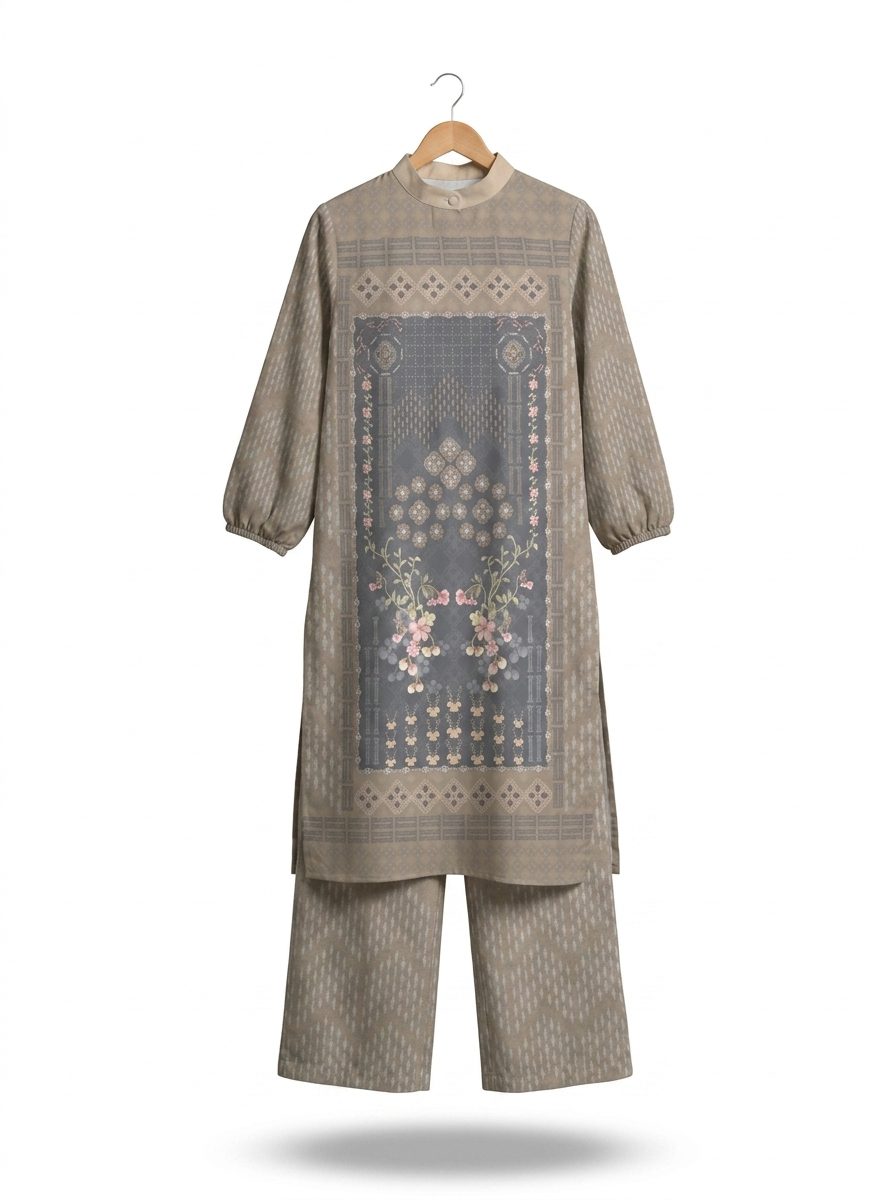 one set vest tali srikandi mekar pattern – grey (salin) one set vest tali srikandi mekar pattern – grey (salin)