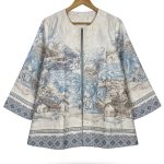 women’s outer bn10 pattern – ink blue (salin)