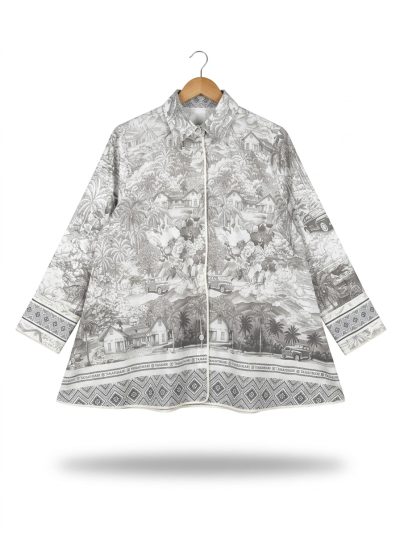 women’s outer bn10 pattern – beige (salin)