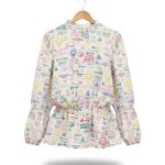 women’s blouse bn10 pattern – pink (salin)
